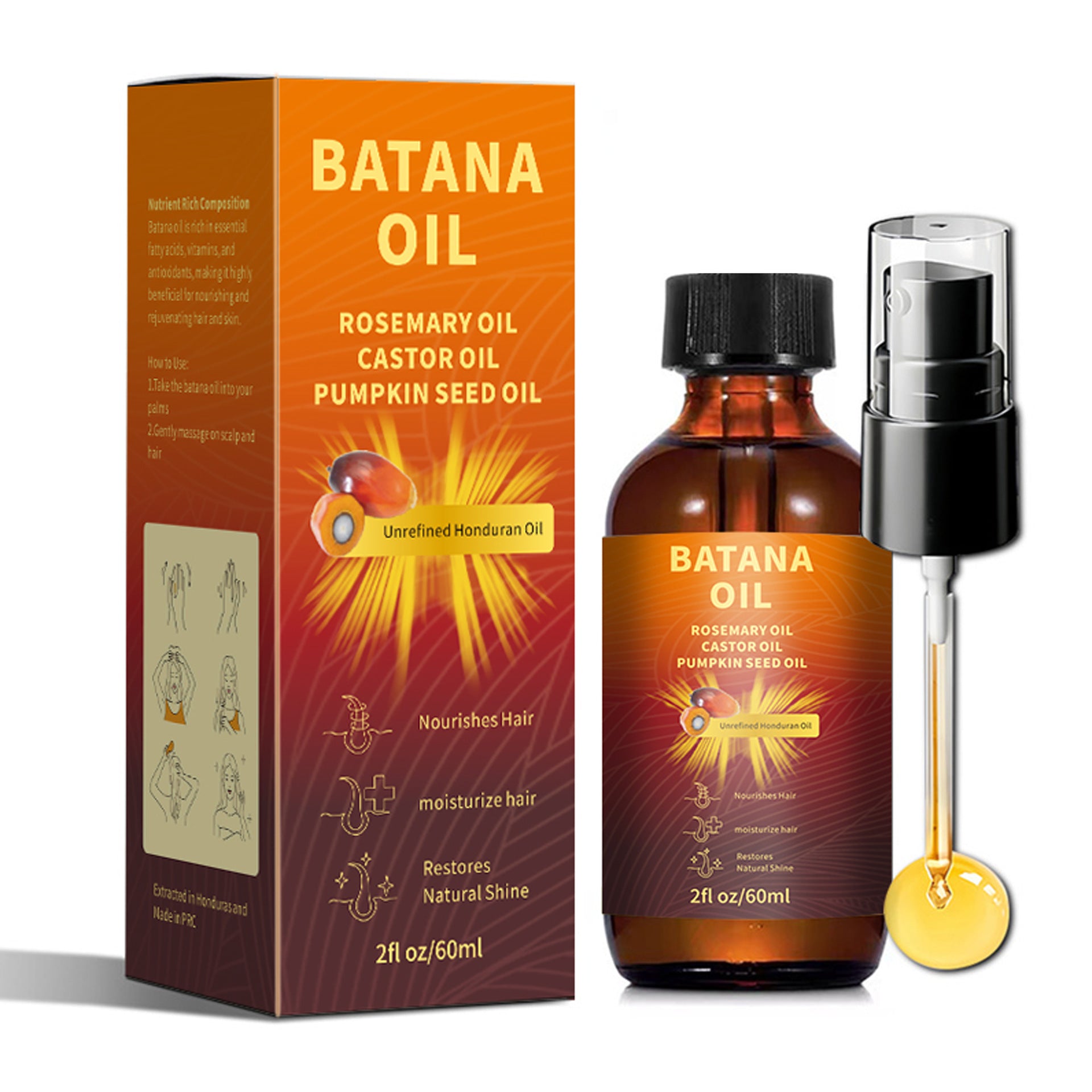 Batana Root Hair Care Essential Oil