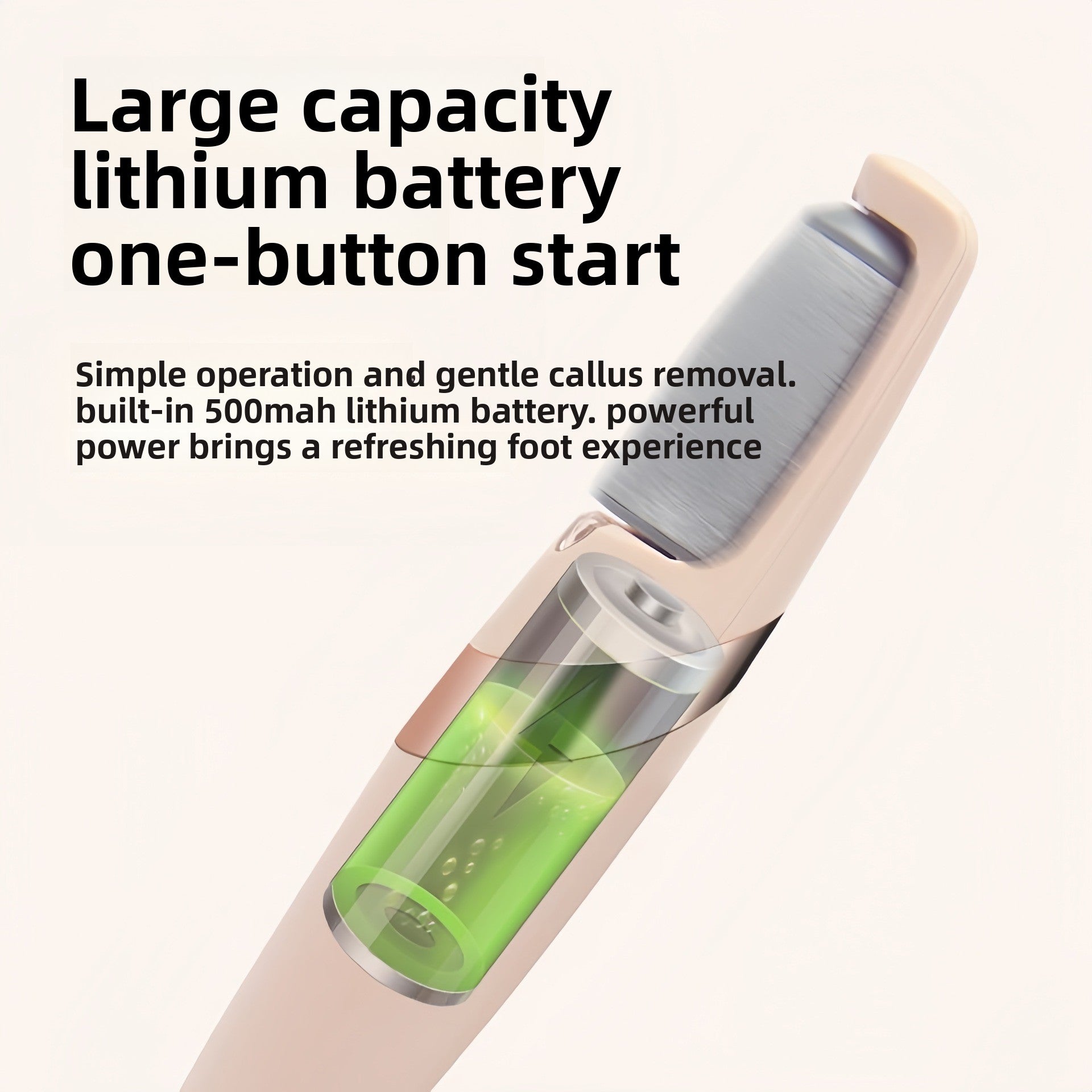 Rechargeable Foot Callus Remover