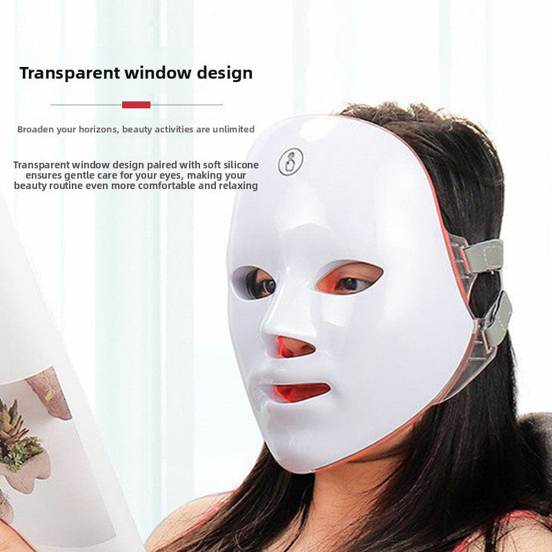 Seven-Color LED Beauty Mask for Skin Rejuvenation
