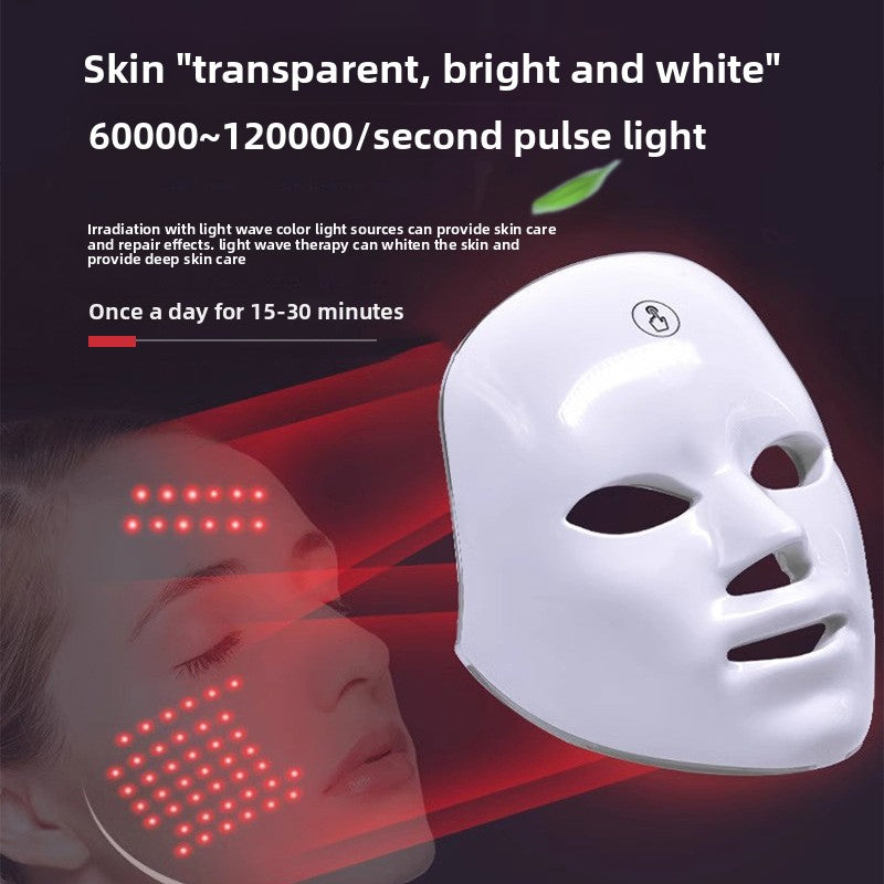 Seven-Color LED Beauty Mask for Skin Rejuvenation
